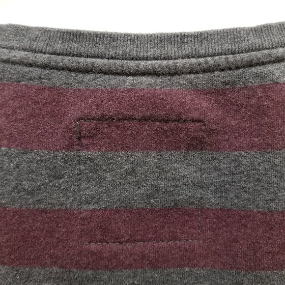 American Eagle sweatshirt Small retro rugby striped NY State Division graphic - Picture 10 of 12